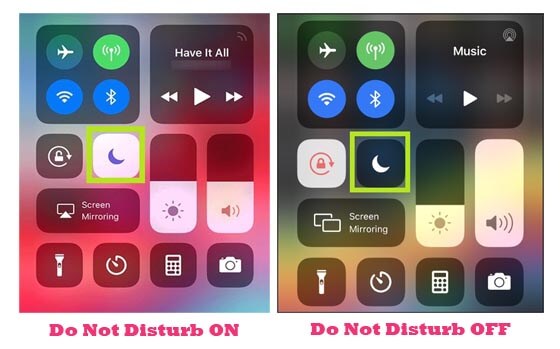 how do i turn off do not disturb on my iphone