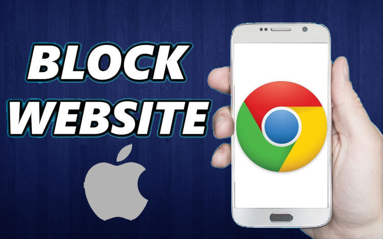how to block website on iphone