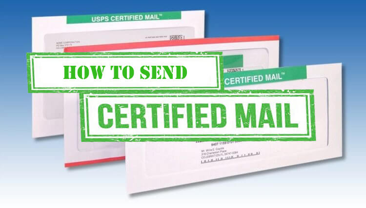 how to send certified mail USPS