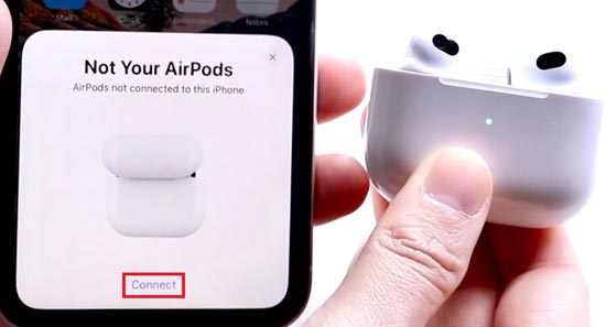 how to sync airpods to iphone and ipad