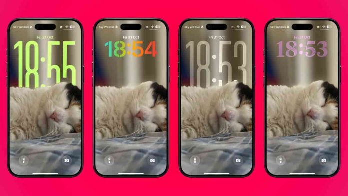 How to customize the iPhone's Lock Screen clock (2)